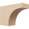 Ekena Millwork 4in. W x 8in. H x 12in. L Huntington Woodgrain TimberThane Rafter Tail, Primed Tan RFTUR04X08X12HUNRCPR - alternate 1